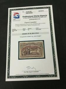 MOMEN: US STAMPS #234 MINT OG NH PSE GRADED CERT XF-90