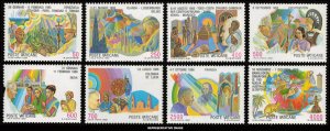 Vatican City Scott 795-802 Mint never hinged.