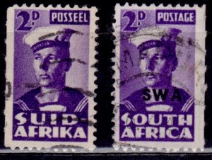 South Africa 1942, Sailor,2d, used