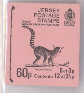 Great Britain- Jersey, Scott #40b, MNH, full booklet