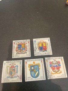 Ecuador sc C360-C364 uhr comp set