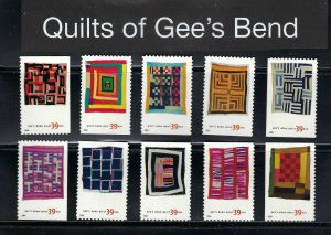 4089-98 Quilts Of Gee's Bend (Nice Clean Clear Singles) 2006 MNH