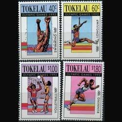 TOKELAU 1992 - Scott# 178-81 Olympics Set of 4 NH