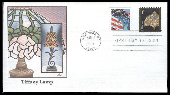 #3749 Tiffany Lamp Fleetwood FDC