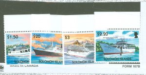 Solomon Islands (British Solomon Islands) #977-98a  Single (Complete Set)