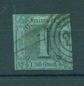 Germany-State Thurn & Taxis sc# 5 used cat value $25.00