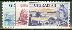 HV: Gibraltar 132-145 mint CV $100; scan shows only a few