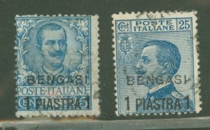 Italy/Africa/Bengasi #1/1A Used Single (Complete Set)