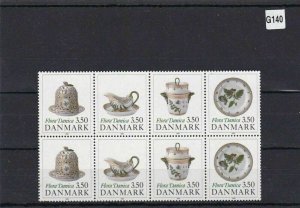 DENMARK MINT SE-TENANT BLOCK  STAMPS  R 3338