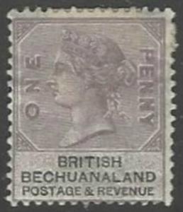 Bechuanaland #11 VF Mint Hinge Remnant (HR2)