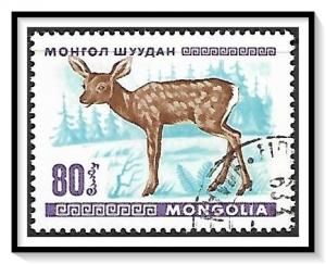 Mongolia #473 Roe Deer CTO