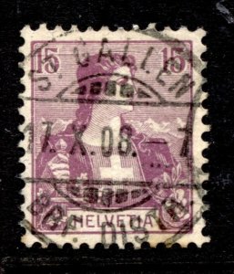 Switzerland Stamp #131 USED FU SINGLE