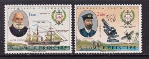 Sao Tome and Principe 393-394 Ships MNH VF