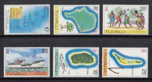 Tuvalu Scott #23-37 MH (2 Scans)