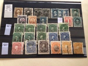 Mexico 1874 to 1885 used & unused stamps A12768