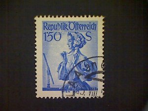 Austria, Scott #543, used (o), 1951, Regional Costumes: Vienna, 1.50s