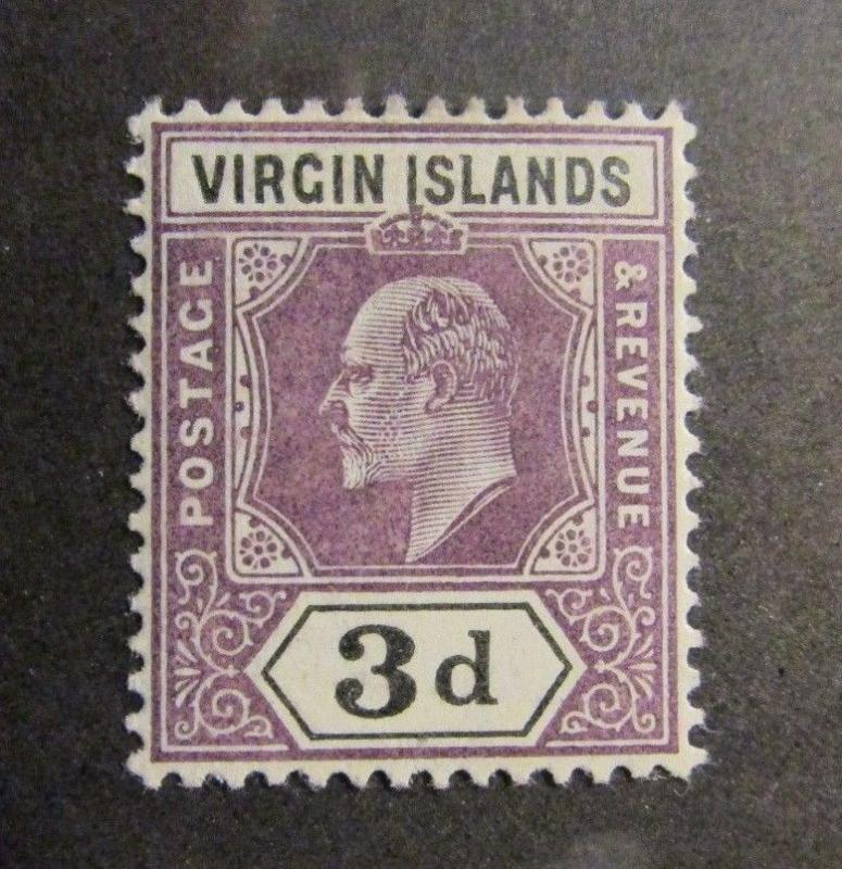 VIRGIN ISLANDS Scott #33 * MH 3d postage stamp 