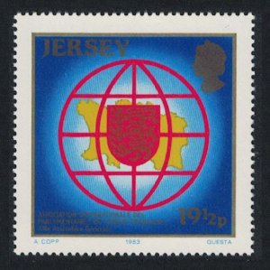 Jersey 13th General Assembly of the AIPLF Jersey 1983 MNH SG#319