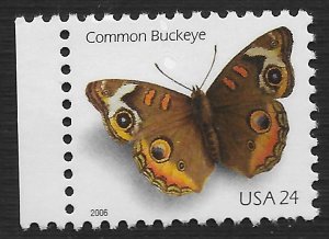 US #4000 24c Insects - Common Buckeye Butterfly ~ MNH