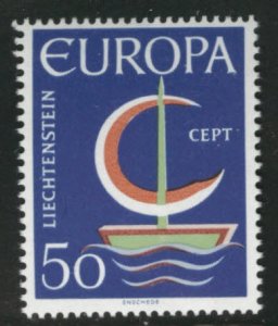 LIECHTENSTEIN Scott 415 MNH**  Europa 1966