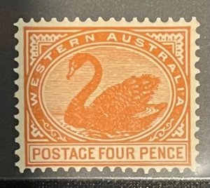 Western Australia, 1902-1905, SC 79, MLH, VF, Single Stamp