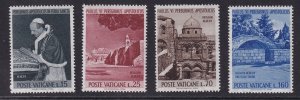 Vatican City  #383-386  MNH  1964 New York Fair