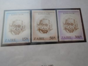 Zaire  #  953-58  MNH  Albert Einstein