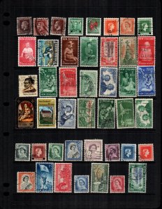 New Zealand  40 diff  used hinged