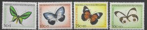 Netherlands New Guinea  B23-26  1960  set 4  fvf mint   hinged