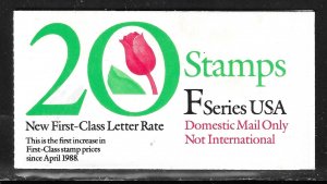 Scott # 2520a   Lot E952  Complete Booklet   Mint