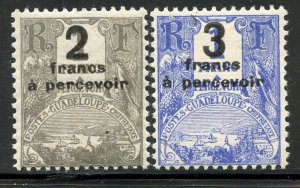 Guadeloupe J23-4, Mint Hinge.