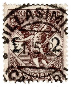 (I.B) Italy Revenue : Postal Order Stamp 2L (Segnatasse)
