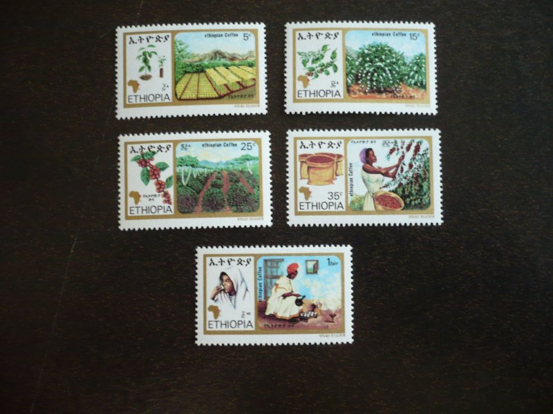 Stamps - Ethiopia - Scott# 1033-1037 - Mint Never Hinged Set of 5 Stamps