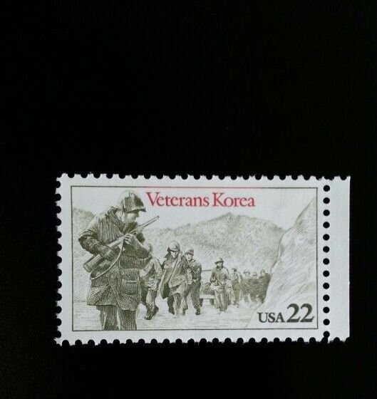 1985 22c Korea War Veterans Scott 2152 Mint F/VF NH