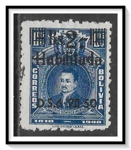Bolivia #333 Murillo Surcharged Used