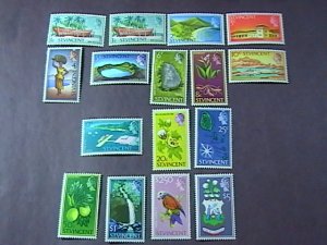 ST. VINCENT # 226-240-MINT NEVER/HINGED-COMPLETE SET----QEII----1965-67