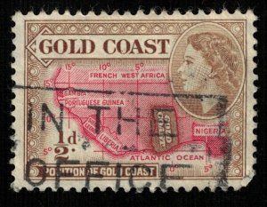 Gana, Africa, Gold Coast, 1/2 (RT-887)