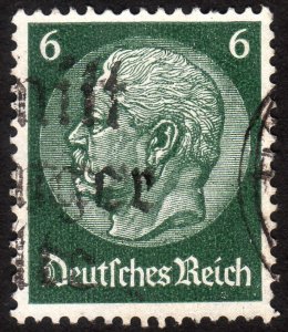 1933, Germany 6pfg, Used, Sc 403