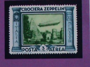 CENTRAL AFRICA STAMP 1977- SC#295-6,C184-6-75TH ANNIVERSARY-ZEPPELIN CTO SET-