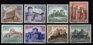 Spain 1967 Spanish Castles (2nd series), Set [Mint]