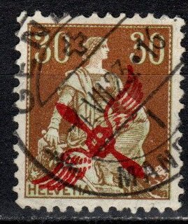 Switzerland #C1  F-VF Used  CV $1250.00   (X490)