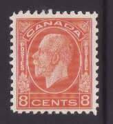 Canada-Sc#200- id11-unused hinged og 8c KGV Medallion-1932-      