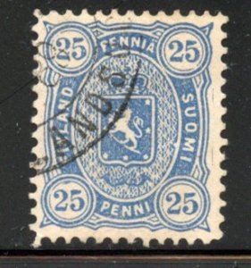 Finland # 34, Used. CV $ 4.25