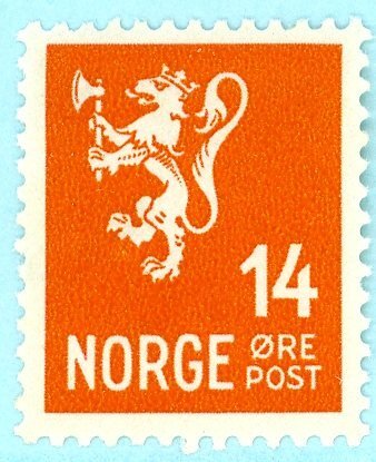 Norway, Scott #116, Unused, Hinged