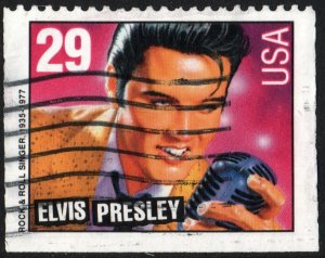 SC#2731 29¢ American Music Series: Elvis Presley Booklet Single (1993)  Used