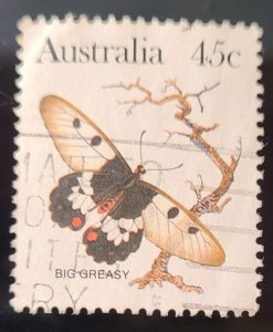 AU - S#877 - Used - 1983 - $0.45 - Butterflies - Big Greasy