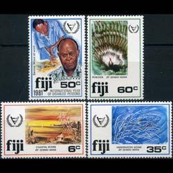 FIJI 1981 - Scott# 438-41 Int.Disabled Year Set of 4 NH