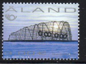Aland Finland Sc 205 2002 Sculpture by Lindfors stamp mint NH