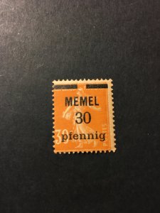 Memel sc 21 MNH