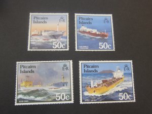 Pitcairn Island 1985 Sc 258-61 set MNH